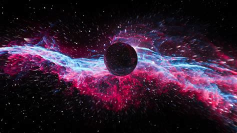 HD Sci-Fi Space Vortex Wallpaper