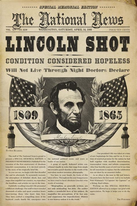 News Report: Lincoln Shot