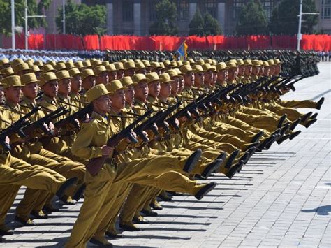 North Korea holds parade - but something's missing