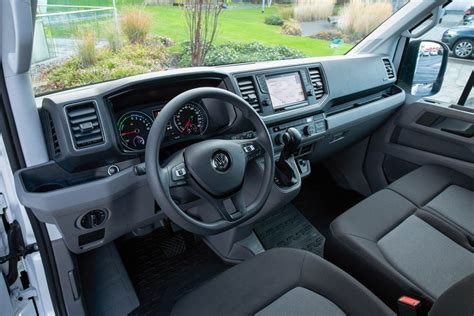 Volkswagen e-Crafter electric van Interior, Sat Nav, Dashboard | What Car?