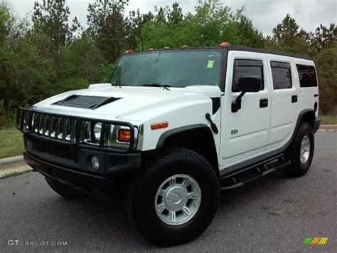 2003 White Hummer H2 SUV #112452218 Photo #2 | GTCarLot.com - Car Color ...