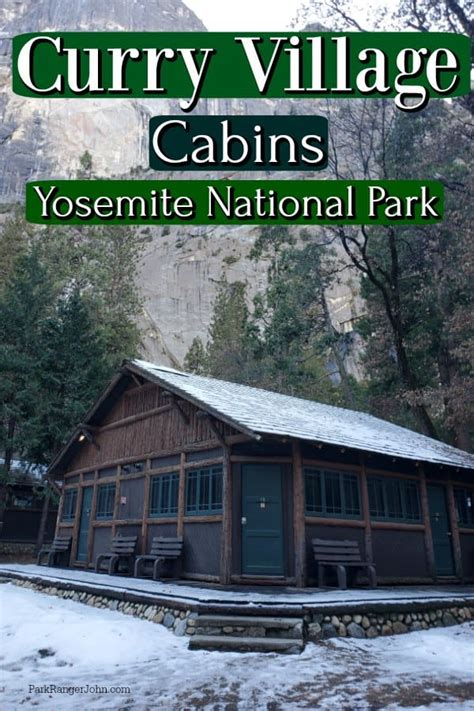 Curry Village Cabins - Yosemite National Park | Park Ranger John