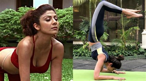 Shilpa Shettys Quick Fix Yoga || Shilpa Shetty Hot Yoga 2018 ...