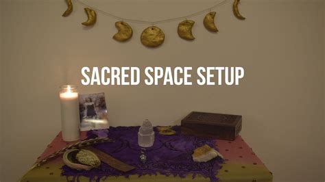 Setting Up a Home Altar or Meditation Space - YouTube