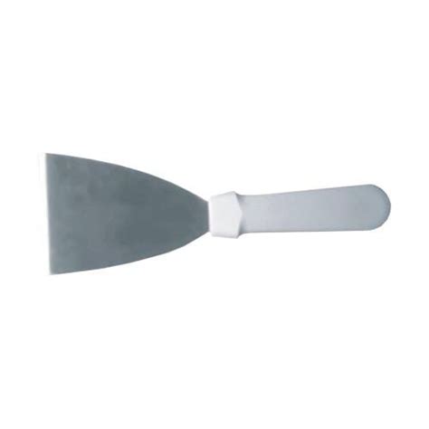 GRIDDLE SCRAPER PLASTIC HANDLE - 100MM | Euro Shop Equipment