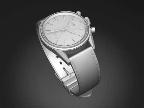 Tag Heuer Carrera 1963 Watch - 3D Model by SQUIR