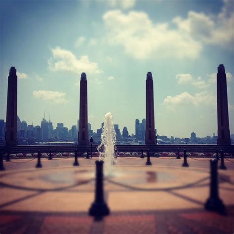 Weehawken Waterfront | Weehawken, Travel living, Waterfront