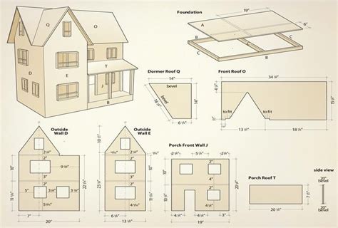 Handwerksprojekt: Ein Puppenhaus zu bauen gleicht dem Bau eines ...