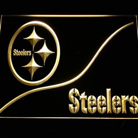 Black and Yellow Steelers Logo