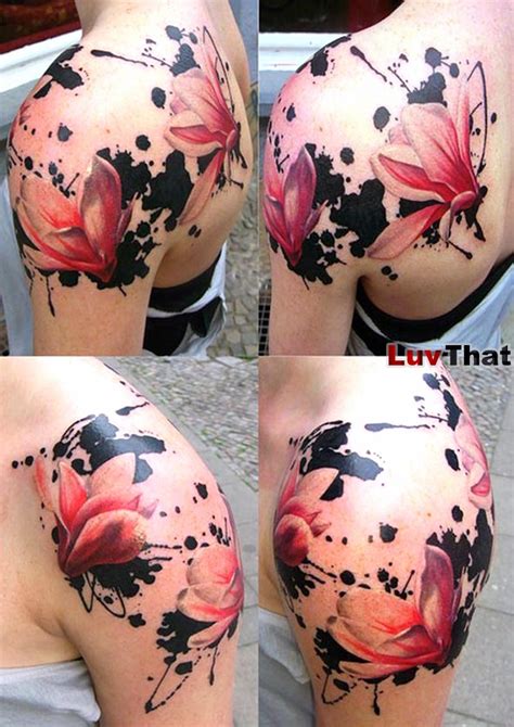 25 Amazing Watercolor Tattoos – LuvThat