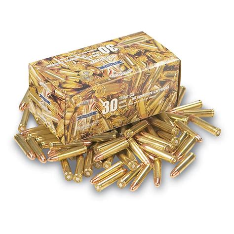 1,000 rds. 110-gr. .30 cal. Carbine Ammo - 88479, .30 M1 Carbine Ammo at Sportsman's Guide