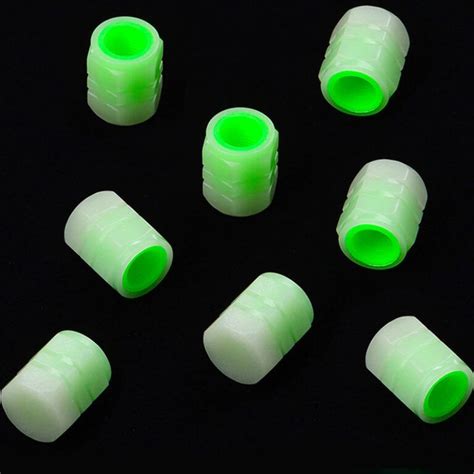 4Pcs Luminous Wheel Valve Caps - MojoGizmos