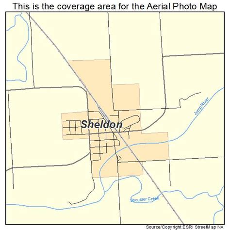 Aerial Photography Map of Sheldon, WI Wisconsin