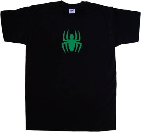 Amazon.com: TeeTreeDesigns Spider Halloween Black T-Shirt: Clothing