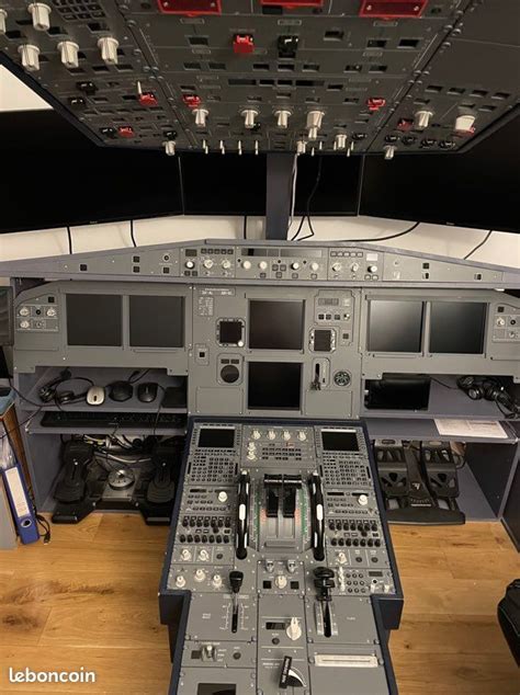 Maximachine : un cockpit entier d'Airbus A320 dans votre salon