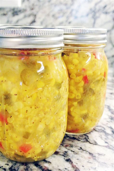 Organic Canning: The BEST Corn Relish Ever Recipe