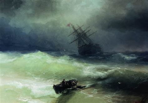 The Tempest - Ivan Aivazovsky - WikiArt.org - encyclopedia of visual arts