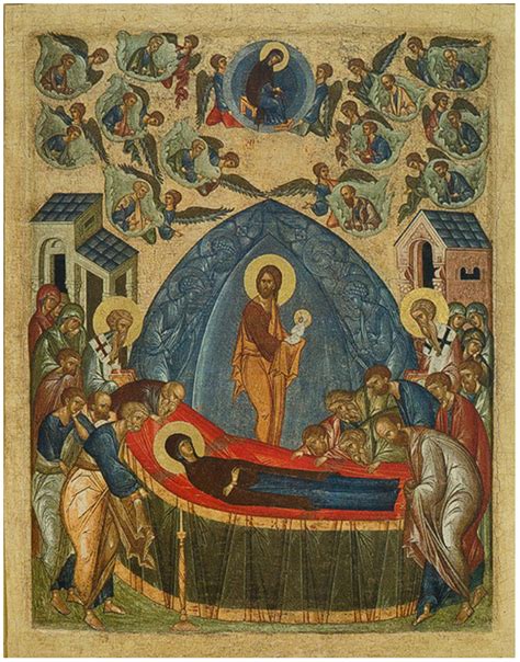 Icon: Dormition of the Most Holy Theotokos - U01 - Istok Church Supplies Corp.