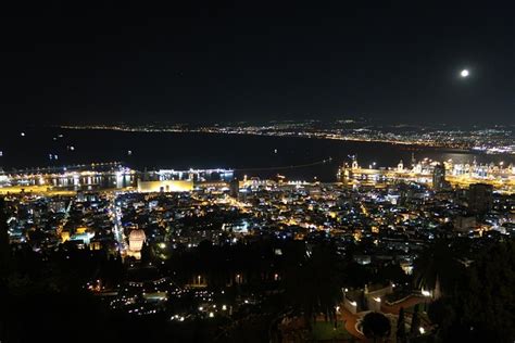 Haifa Night Time City At - Free photo on Pixabay - Pixabay