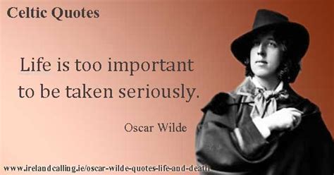 Oscar Wilde quotes on life and death