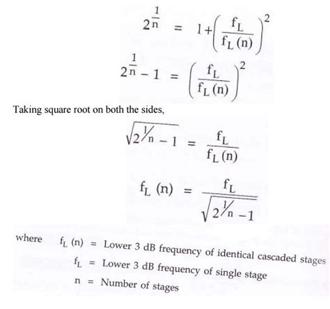 Frequency Response of Multistage Amplifiers