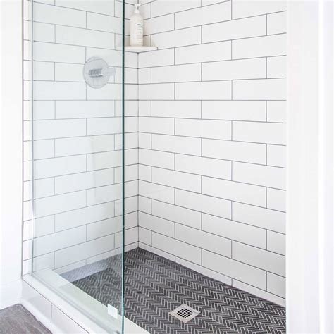 Classic Tile for a Walk-In Shower Renovation - The Home Depot