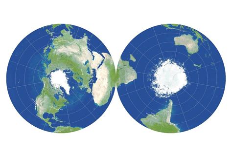 New world map projection minimises 2D inaccuracies - Geographical