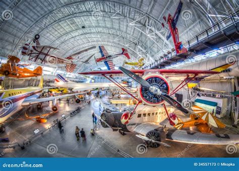 National Air And Space Museum - Udvar-Hazy Center Editorial Stock Photo ...