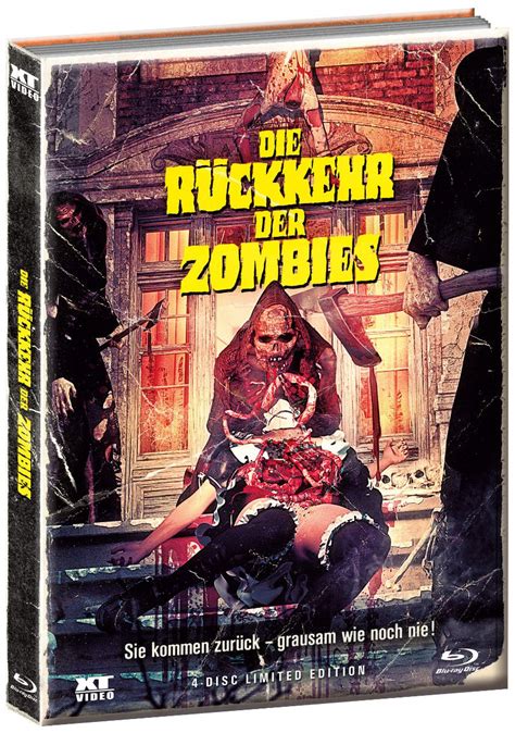 Die Rückkehr der Zombies (Remastered) - Cover A - Mediabook (Wattiert ...