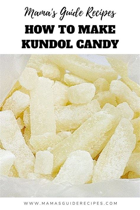 Kundol candy is one of the classic pinoy candies I tasted whenI was ...