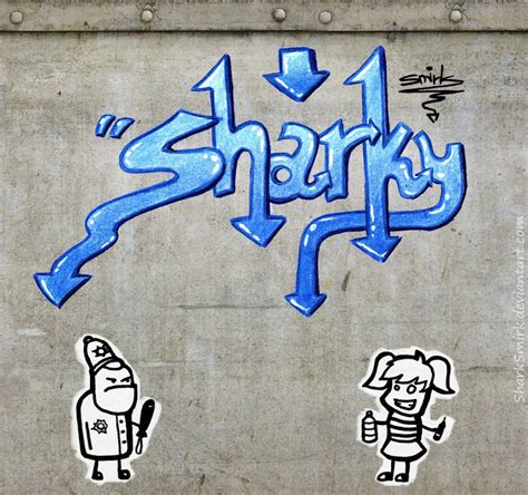 Sharky Graffiti by SharkSmirk on DeviantArt