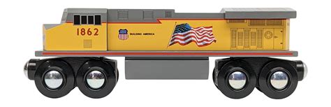 Union Pacific Diesel Locomotive Wooden Train | Choo Choo Track & Toy Co.