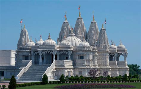 The BAPS Shri Swaminarayan Mandir, Atlanta, is the largest Hindu temple of its kind outside of ...