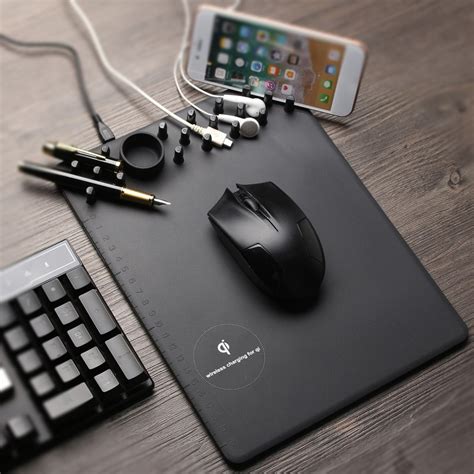 Qi Wireless Charging Mouse Pad PRO - Premium Custom Mousepad