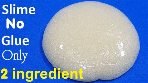 No Glue 2 ingredient Slime Easy ! How to make slime No Glue ,Borax - YouTube