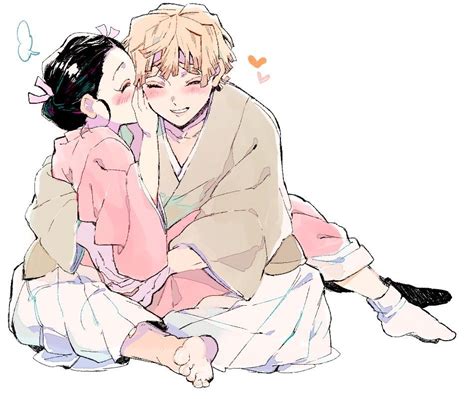 5 Best Of Kimetsu No Yaiba Zenitsu X Nezuko Best Resolution Image