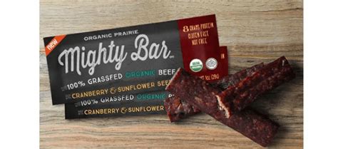 The Mighty Bar Organic Beef Protein Bar for Teen Athletes - Protein Bars