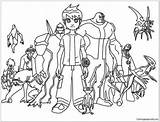Inspiring Ben 10 Coloring Page  Free Printable Pages sketch template