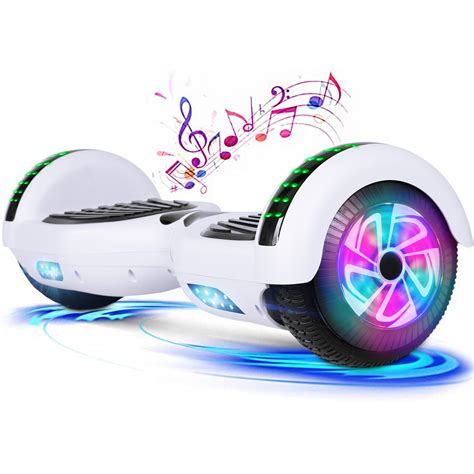 LIEAGLE Bluetooth Hoverboard 6.5" Two-Wheel Self Balancing Electric ...