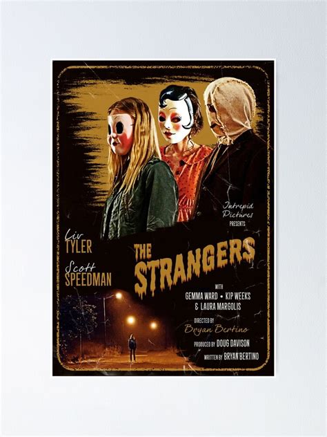 ""The Strangers" Vintage Movie Poster" Poster for Sale by Herman2181 | Redbubble