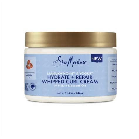 Shea Moisture® Manuka Honey & Yogurt Hydrate + Repair Whipped Curl Cream, 12 oz - Fred Meyer