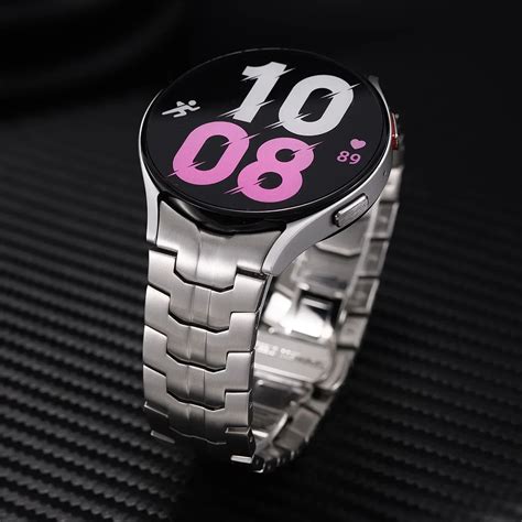 Premium Stainless Steel Strap for Samsung Galaxy Watch 6 and Galaxy Wa