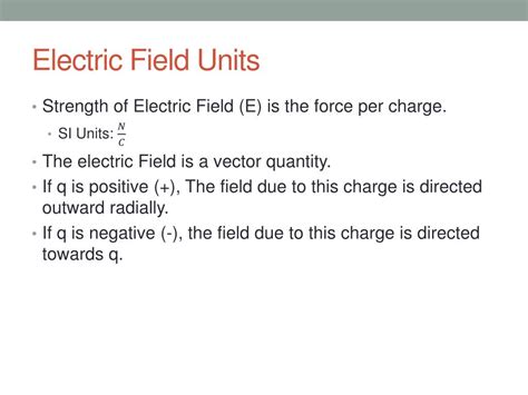 PPT - The Electric Field PowerPoint Presentation, free download - ID:3143197