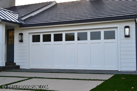 Traditional Composite Garage Doors - Ziegler Doors, Inc.