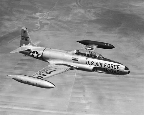 Lockheed T-33 Jet Trainer Photograph by Underwood Archives - Pixels