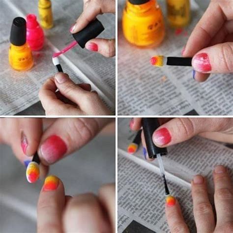 Ombre Nails - DIY - AllDayChic