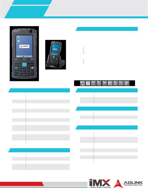 IMX-9000 datasheet(1/2 Pages) ETC2 | Industrial Mobile Handheld Device