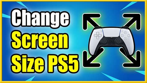 How to Change Screen Size on PS5 & Adjust Display Area Settings (Fast Method!) - YouTube