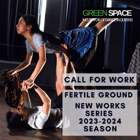 Fertile Ground Season 2023-2024 Applications OPEN NOW | Dance/NYC