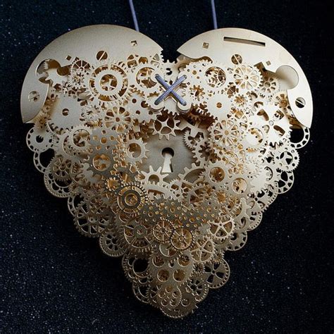 Incredible Detailed Paper Heart Sculptures – Design Swan